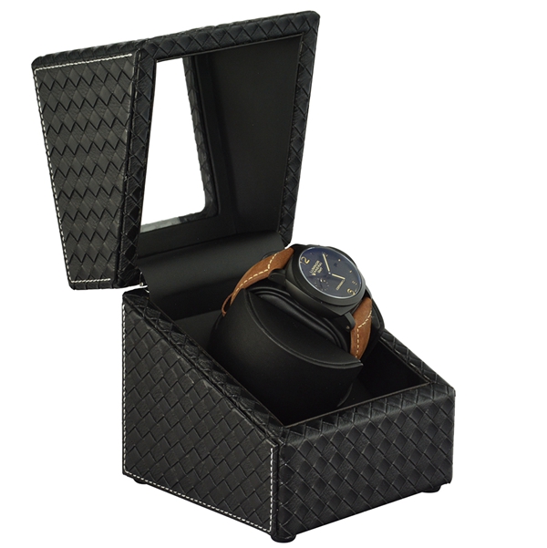 Leather watch winder