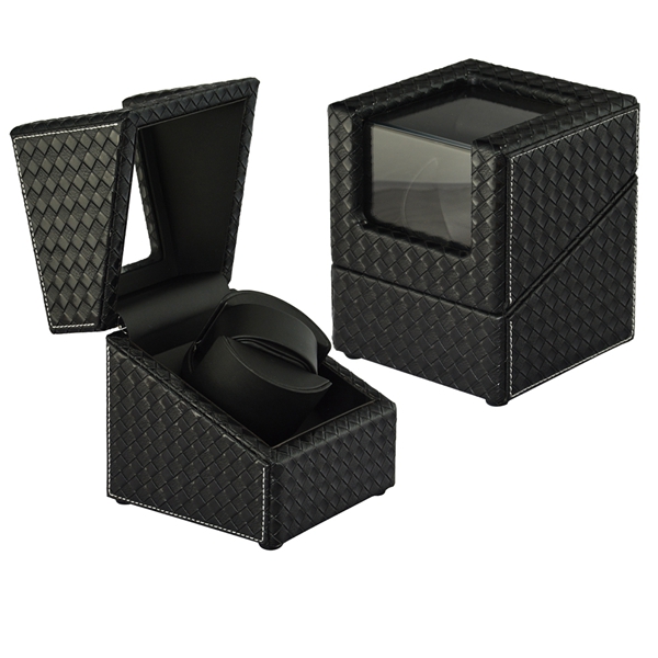 Leather watch winder